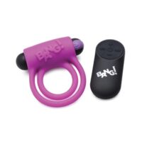 BANG! 28X Silicone Cock Ring & Bullet
