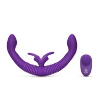 Together Toy Vibrating Double Dildo With Remote Control
