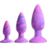 Adam Eve Groovy Booty Silicone Anal Plug Set
